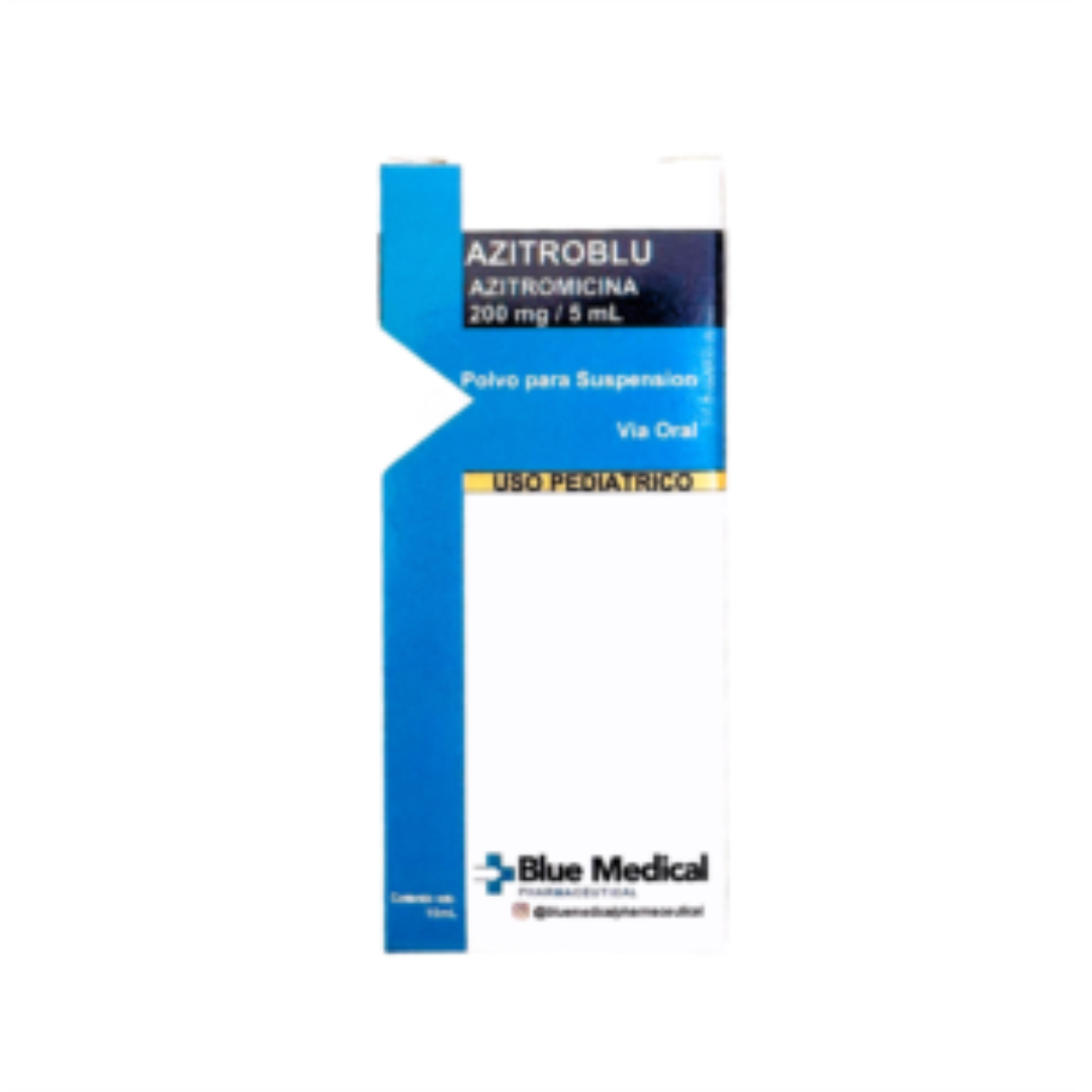 AZITROBLU AZITROMICINA 200MG/5ML SUSP 15ML